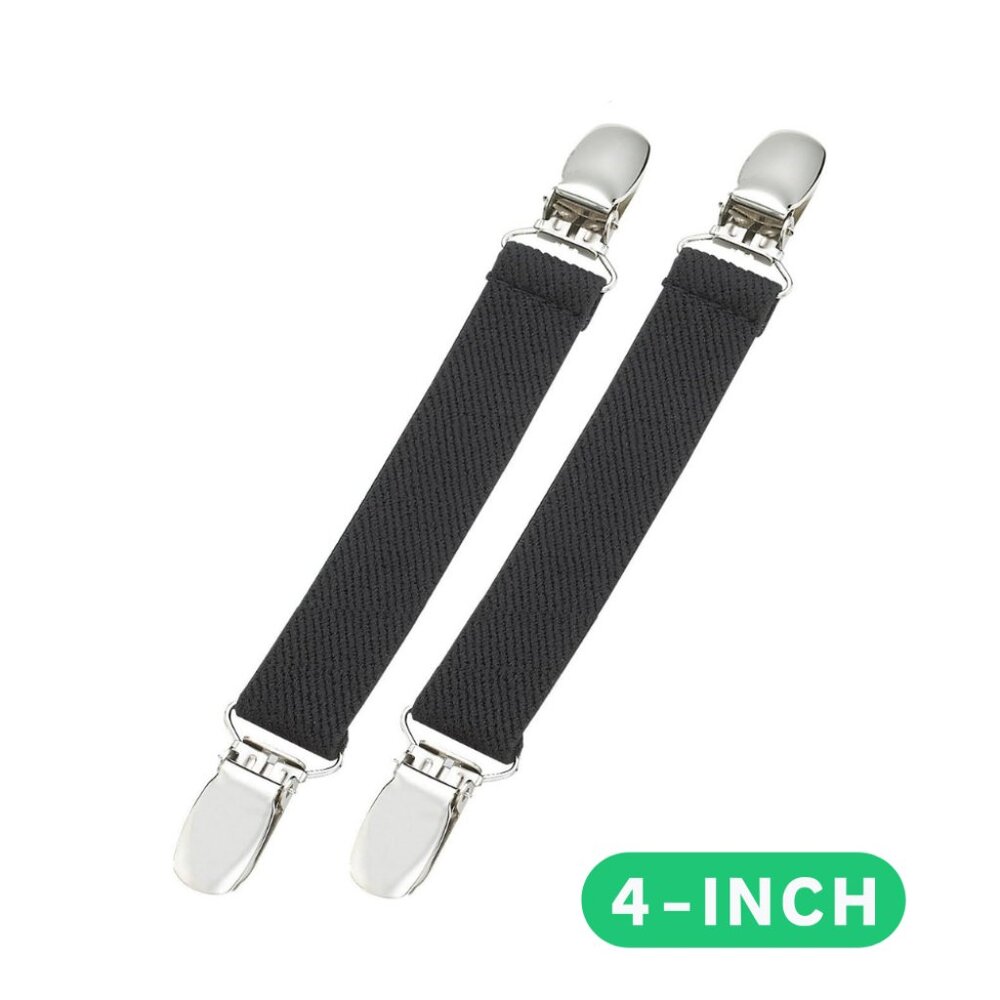 HOLD'EM Boot Straps Leg Pant Stirrup Soft Elastic Heavy Clip Keeps Pants Tucked